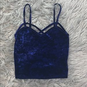 VELVET BLUE TANK